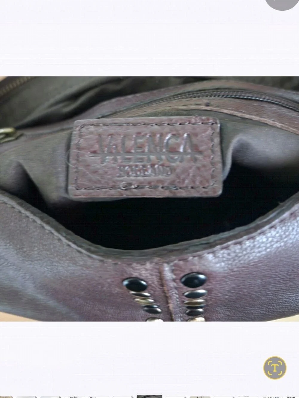 Valencia Chocolate Brown Hobo Bag/purse